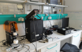 photo of the Photoelectric spectrometer for quantum efficiency measurement