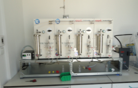 photo of the Solvents purification system